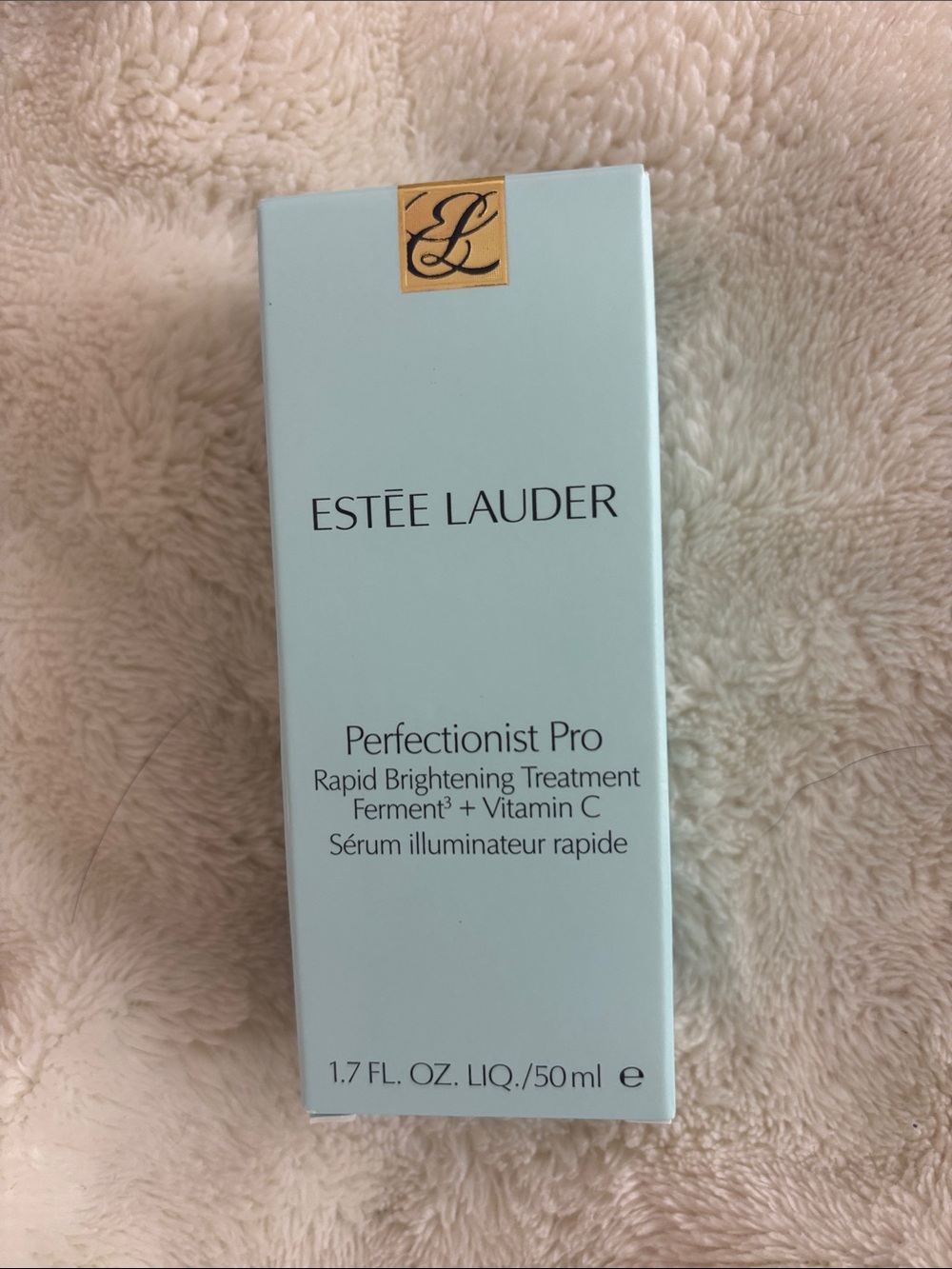 Estée Lauder Perfectionist Pro Rapid Brightening Treatment - Light Blue & Gold